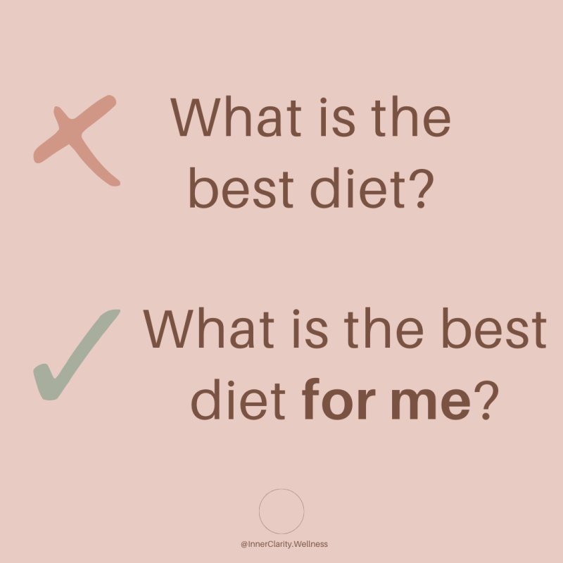 What diet is best for me?